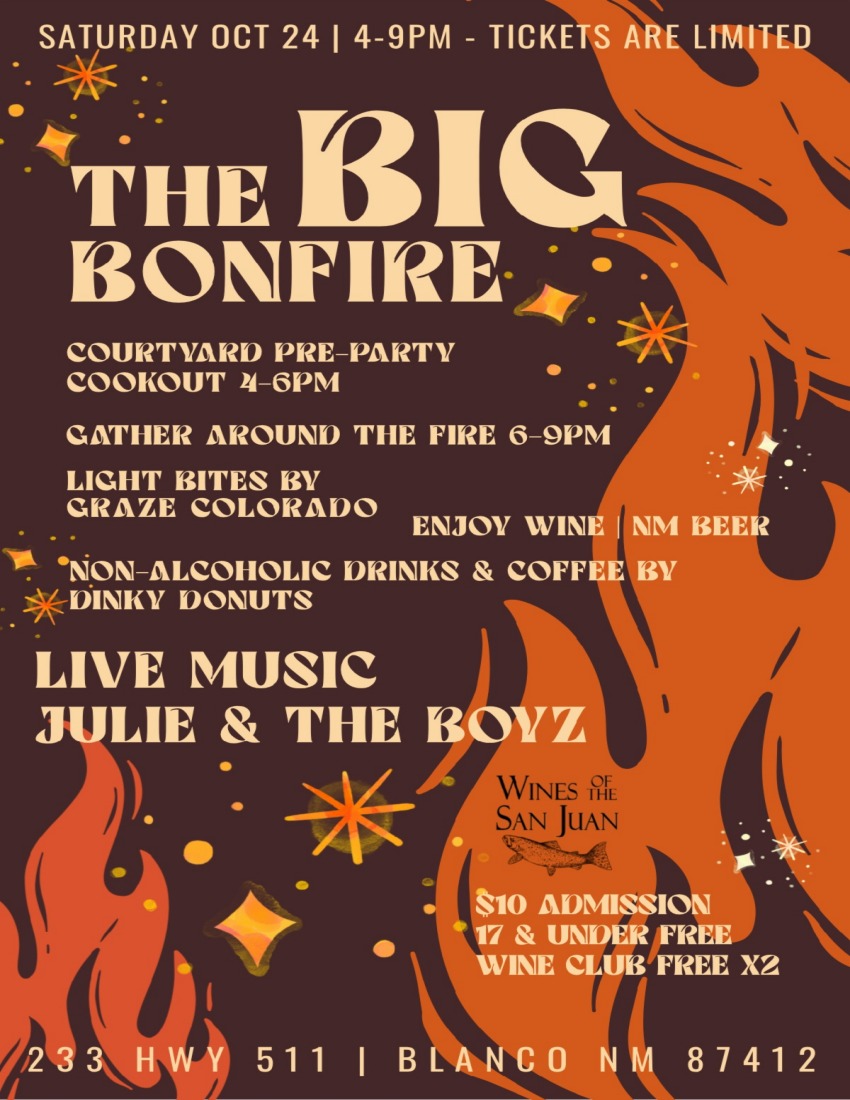 2026-10-24 Wines of San Juan BIG Bonfire